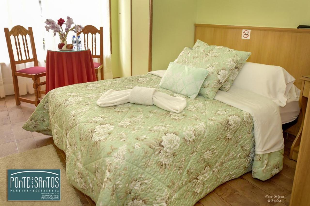 Hostal Ponte Dos Santos Ribadeo Dış mekan fotoğraf
