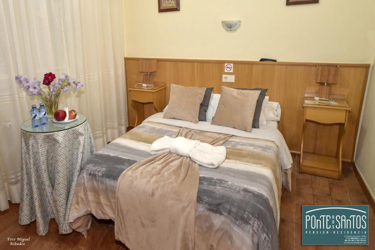 Hostal Ponte Dos Santos Ribadeo Dış mekan fotoğraf